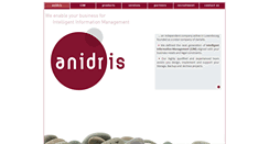 Desktop Screenshot of anidris.lu